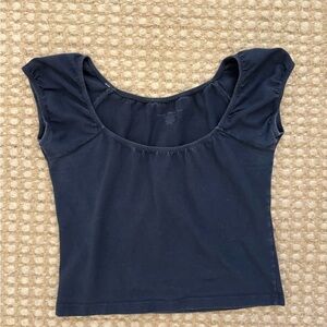 Brandy Melville Navy Crop Top